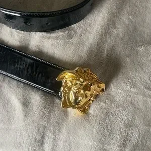 Versace | Accessories | Copy Versace Black Patent Belt  display picture 2